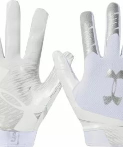 Under Armour F7 Adult Football Receiver Gloves Black -Deals football Store 1 1351541 white s mainProductImage FullSize