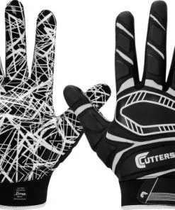 Cutters Game Day Youth Padded Glove White
