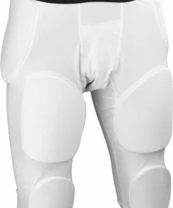 Sports Unlimited Omaha Adult 7 Pad Integrated Football Girdle White -Deals football Store 1116 suig7c1 white l mainProductImage FullSize