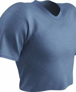 Champro Polyester Youth/Adult Porthole Mesh Custom Practice Football Jersey Black -Deals football Store 1213 fj2 c lightblue mainProductImage FullSize