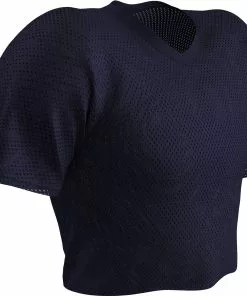 Champro Polyester Youth/Adult Porthole Mesh Custom Practice Football Jersey Black -Deals football Store 1213 fj2 c navy mainProductImage FullSize