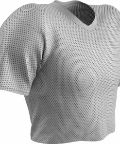 Champro Polyester Youth/Adult Porthole Mesh Custom Practice Football Jersey Black -Deals football Store 1213 fj2 c white mainProductImage FullSize