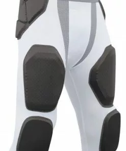 Champro Man-Up TRI-FLEX Youth 7 Pad Integrated Football Girdle White