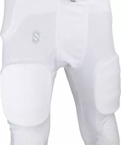 Sports Unlimited Pro Flex Integrated Adult Football Pants Navy -Deals football Store 1530 sufpa white l mainProductImage FullSize