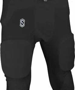 Sports Unlimited Pro Flex Integrated Youth Football Pants Royal -Deals football Store 1530 sufpy black l mainProductImage FullSize