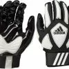 adidas Youth Scorch Destroy 2 Football Lineman Gloves White/Black