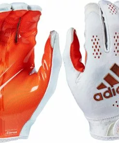 adidas adizero 5-Star 11 Adult Football Receiver Gloves White/Metallic Gold -Deals football Store 215 af1295 whiteorange xl mainProductImage FullSize