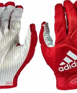 adidas Freak 5.0 Adult Football Padded Receiver/Linebacker Gloves Red -Deals football Store 215 af1296 red l mainProductImage FullSize