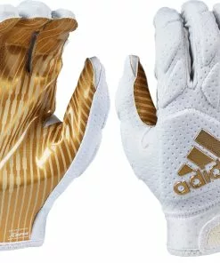 adidas Freak 5.0 Adult Football Padded Receiver/Linebacker Gloves Red -Deals football Store 215 af1296 whitemetallicgold l mainProductImage FullSize