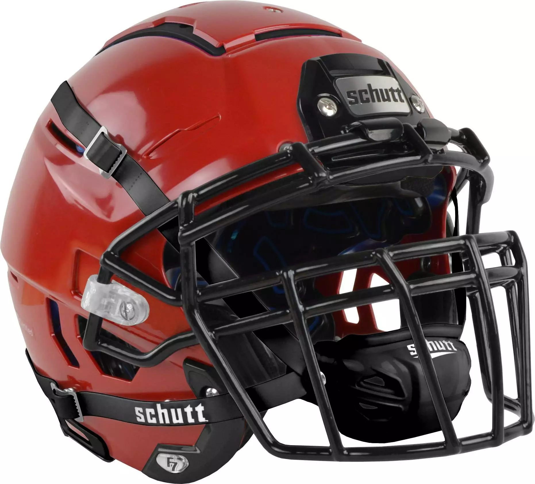 Schutt F7 VTD Adult Football Helmet - Sports Unlimited Maroon 19 Schutt F7 VTD Adult Football Helmet - Sports Unlimited Maroon - Image 19