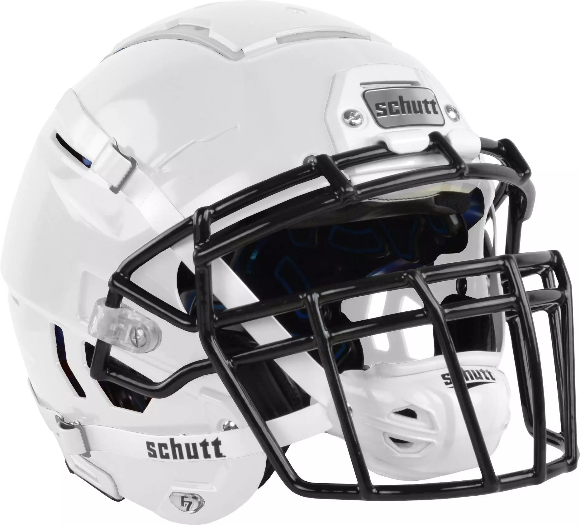 Schutt F7 VTD Adult Football Helmet - Sports Unlimited Maroon 21 Schutt F7 VTD Adult Football Helmet - Sports Unlimited Maroon - Image 21