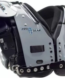 Pro Gear PL15 Adult Football Shoulder Pads - All Purpose Black