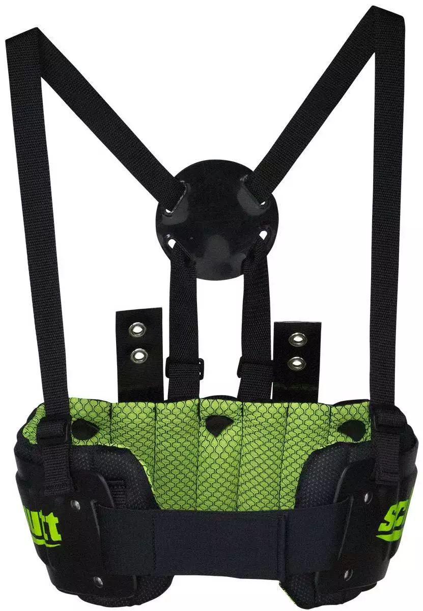 Schutt Youth Football Rib Protector Neon Green 5 Schutt Youth Football Rib Protector Neon Green - Image 5