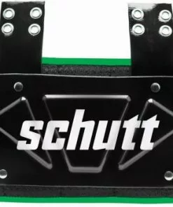 Schutt Neon Youth Football Back Plate Neon Green