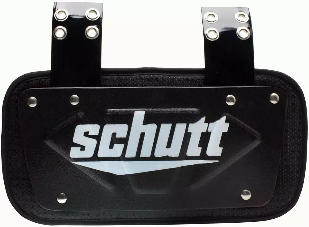 Schutt Varsity Football Back Plate Black/White 4 Schutt Varsity Football Back Plate Black/White - Image 4