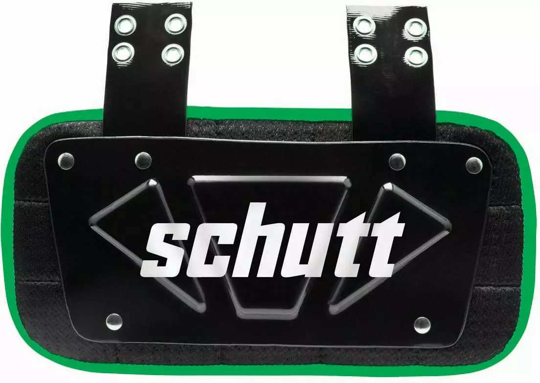 Schutt Neon Adult Football Back Plate Neon Yellow 2 Schutt Neon Adult Football Back Plate Neon Yellow - Image 2