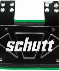 Schutt Neon Adult Football Back Plate Neon Yellow