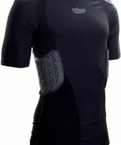 Schutt Protech Tri Adult Protective Football Shirt White/Gray