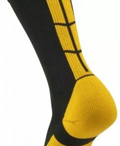 Twin City Baseline 3.0 Crew Socks Black/Gold