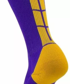 Twin City Baseline 3.0 Crew Socks Black/Gold -Deals football Store 411 bbpc3 purplegold l mainProductImage FullSize