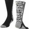 Twin City Digital Camo Crew Socks White