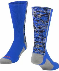Twin City Digital Camo Crew Socks White -Deals football Store 411 dcmc1 royal l mainProductImage FullSize