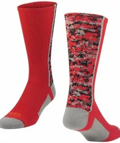 Twin City Digital Camo Crew Socks White -Deals football Store 411 dcmc1 scarlet l mainProductImage FullSize