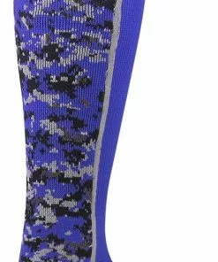 Twin City Digital Camo Knee High Socks Scarlet -Deals football Store 411 dcmo1 royal l mainProductImage FullSize