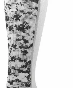 Twin City Digital Camo Knee High Socks Scarlet -Deals football Store 411 dcmo1 white l mainProductImage FullSize
