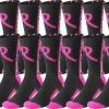 Twin City Digital Camo Breast Cancer Awareness Crew Socks Black/Hot Pink