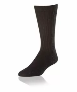 Twin City Reacs Acrylic Mid-Calf Socks Black