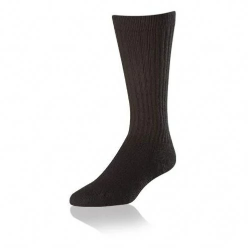 Twin City Reacs Acrylic Mid-Calf Socks Black 1 Twin City Reacs Acrylic Mid-Calf Socks Black