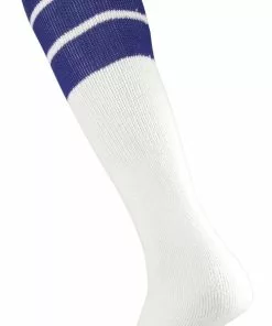 Twin City 16" 3-Stripe Athletic Tube Socks - Size Small Black Stripes -Deals football Store 411 tcspy navystripes mainProductImage FullSize