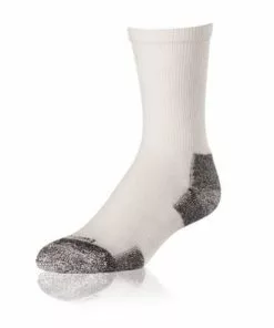 Twin City Blister Resister Crew Socks White