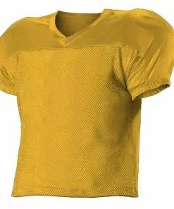 Alleson Youth/Adult Extreme Porthole Mesh Custom Football Practice Jersey Royal -Deals football Store 429 712 c lightgold mainProductImage FullSize