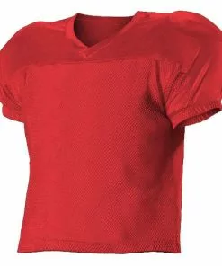 Alleson Youth/Adult Extreme Porthole Mesh Custom Football Practice Jersey Royal -Deals football Store 429 712 c scarlet mainProductImage FullSize
