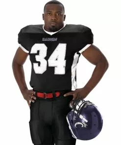 Alleson 750E Custom Adult/Youth Football Jersey Maroon -Deals football Store 429 750e blackwhite mainProductImage FullSize