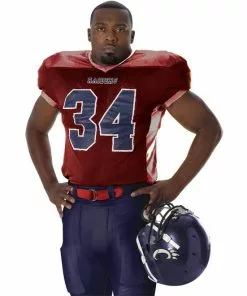 Alleson 750E Custom Adult/Youth Football Jersey Maroon -Deals football Store 429 750e maroon mainProductImage FullSize