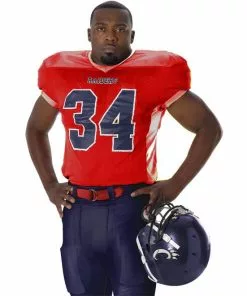 Alleson 750E Custom Adult/Youth Football Jersey Maroon -Deals football Store 429 750e scarlet mainProductImage FullSize