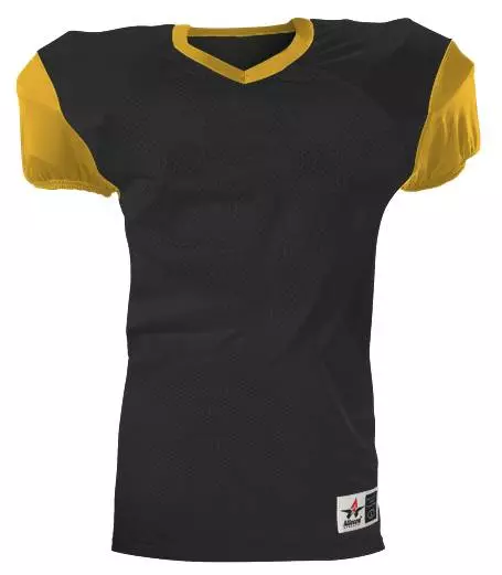 Alleson Youth Pro Game Football Jersey Charcoal 3 Alleson Youth Pro Game Football Jersey Charcoal - Image 3