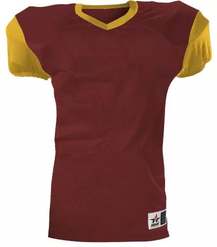 Alleson Youth Pro Game Football Jersey Charcoal 6 Alleson Youth Pro Game Football Jersey Charcoal - Image 6