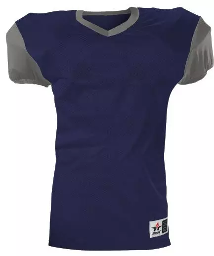 Alleson Youth Pro Game Football Jersey Charcoal 15 Alleson Youth Pro Game Football Jersey Charcoal - Image 15