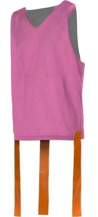 Alleson Swift Adult/Youth Custom Reversible Flag Football Jersey with Flags Pink/Charcoal 9 Alleson Swift Adult/Youth Custom Reversible Flag Football Jersey with Flags Pink/Charcoal - Image 9