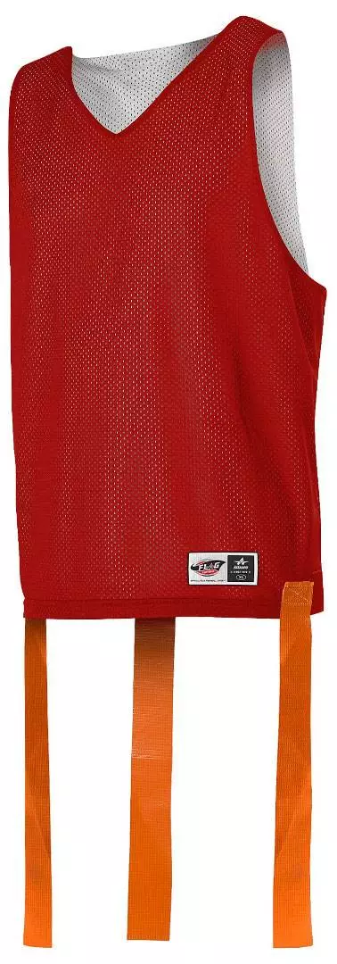 Alleson Swift Adult/Youth Custom Reversible Flag Football Jersey with Flags Pink/Charcoal 11 Alleson Swift Adult/Youth Custom Reversible Flag Football Jersey with Flags Pink/Charcoal - Image 11