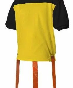 Alleson Hero Adult Custom Flag Football Jersey with Flags Orange -Deals football Store 429 762ffj lightgoldblack mainProductImage FullSize