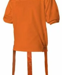 Alleson Hero Adult Custom Flag Football Jersey with Flags Orange -Deals football Store 429 762ffj orange mainProductImage FullSize