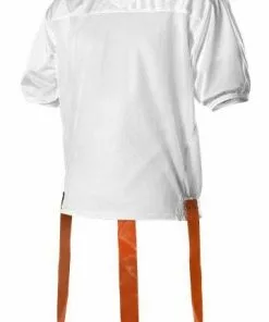 Alleson Hero Adult Custom Flag Football Jersey with Flags Orange -Deals football Store 429 762ffj white mainProductImage FullSize