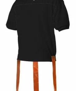 Alleson Hero Youth Custom Flag Football Jersey with Flags Charcoal -Deals football Store 429 762ffjy black mainProductImage FullSize