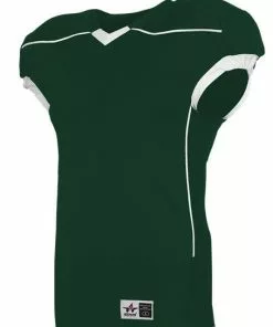 Alleson Youth/Adult Speed Custom Game Football Jersey Navy/White -Deals football Store 429 776 c darkgreenwhite mainProductImage FullSize