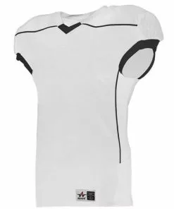 Alleson Youth/Adult Speed Custom Game Football Jersey Navy/White -Deals football Store 429 776 c whiteblack mainProductImage FullSize